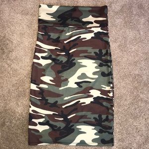 Never been worn Camo pencil Skirt NWOT